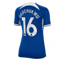 Chelsea Lesley Ugochukwu #16 Replica Home Shirt Ladies 2023-24 Short Sleeve